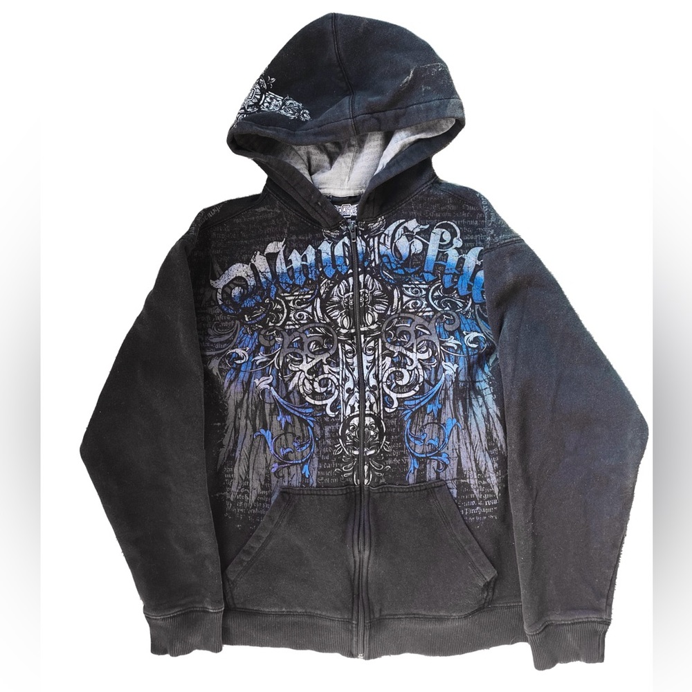 Rare Vintage Y2K MMA Elite Full Zip Hoodie